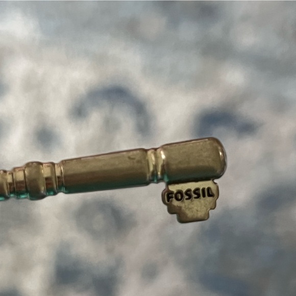 Fossil keyper pouch floral with fossil key - Picture 3 of 4